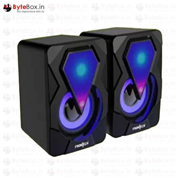 Frontech-SW-0077-RGB-Light,-Aux-Connectivity-5-W-Laptop-Desktop-Speaker