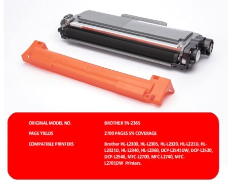 TN 2365 for Brother TN-2365 Laser Toner Cartridge